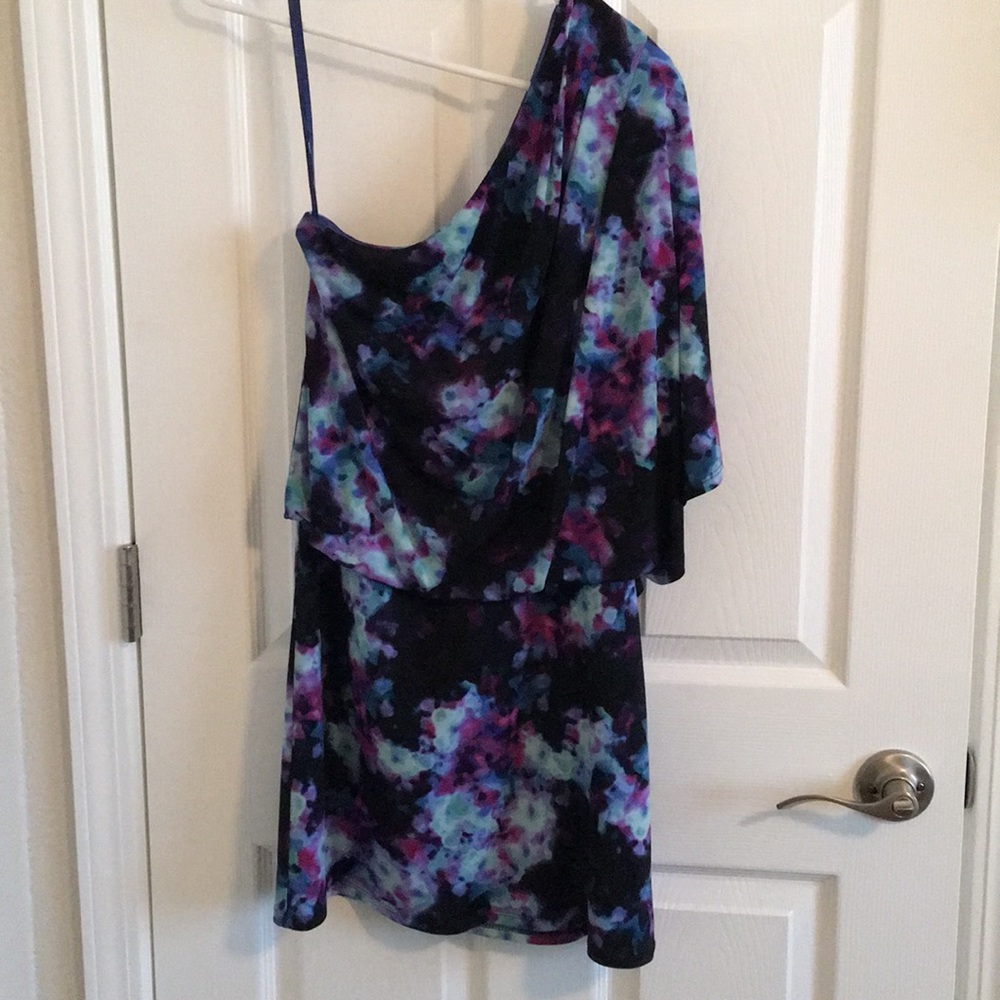 Off the shoulder mini dress